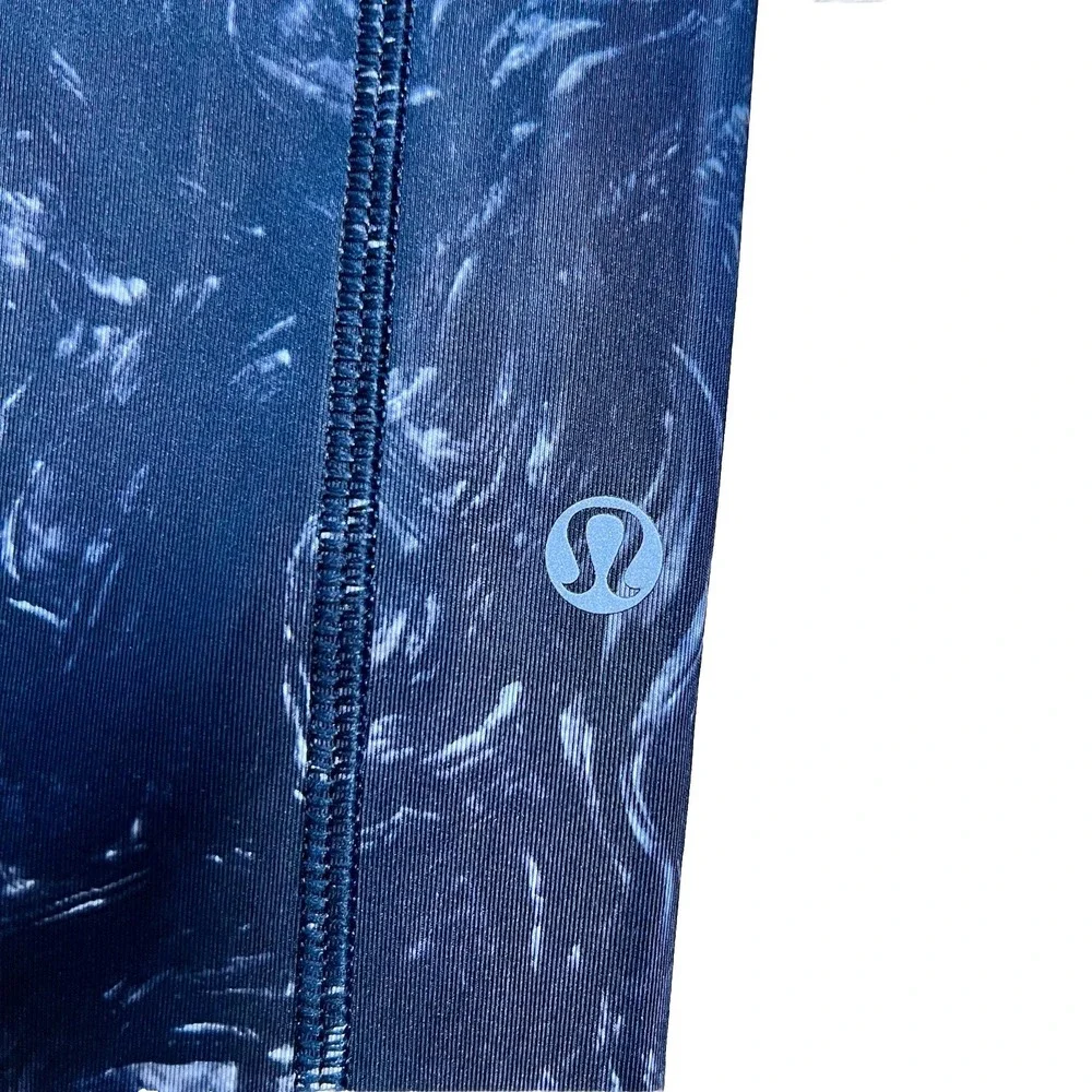 Lululemon Speed Up Arsenal Ambient Swirl Leggings Yoga Workout Pants Sz‎ XS
